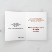 Ruwe Manieren Kaart (Binnen)