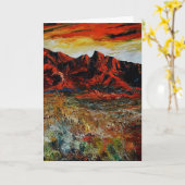 Ruwe Manieren Kaart (Gele Bloem)