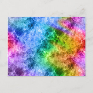 Ruwe pacock Blue textuur Briefkaart
