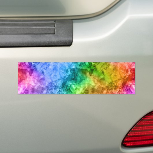Ruwe pacock Blue textuur Bumpersticker (Op auto)