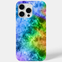 Ruwe pacock Blue textuur iPhone 15 Pro Max Hoesje