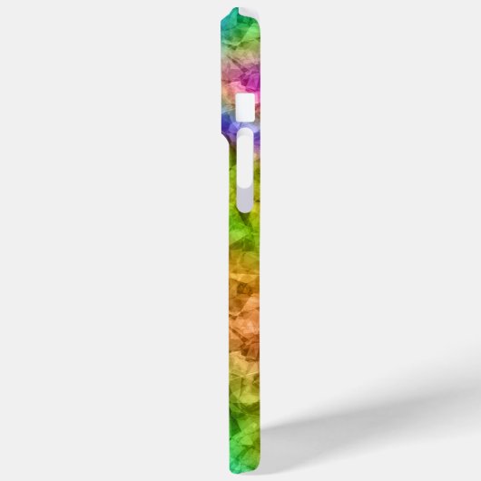 Ruwe pacock Blue textuur Case-Mate iPhone Case (Achterkant / Links)