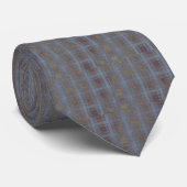 Ruwe Plaid Stropdas (Opgerold)