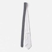 Ruwe Plaid Stropdas (Achterkant)