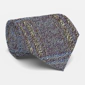 Ruwe Plaid Stropdas (Opgerold)