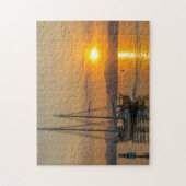 Ruwe puzzel van het Gardameer Legpuzzel (Verticaal)