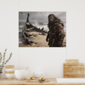 Ruwe Reis Poster (Keuken)