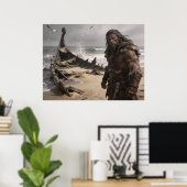Ruwe Reis Poster (Thuiskantoor)