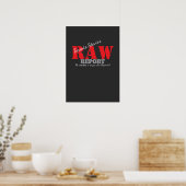 RUWE REPORT!!! POSTER (Keuken)