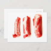 Ruwe reserveribben briefkaart (Voorkant / Achterkant)