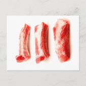 Ruwe reserveribben briefkaart (Voorkant)