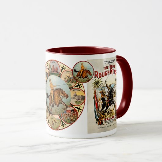 Ruwe riemen - Mok (Voorkant rechts)