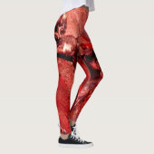 Ruwe Rode Rots Mars Broek Uniek Leggings (Rechts)