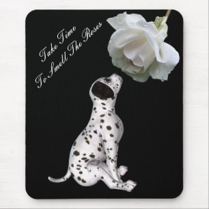 Ruwe Rozen Puppy Roos Inspirerend Mousepad Muismat