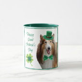 Ruwe Sable Collie St. Patrick's Mok (Midden)