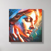 ruwe schoonheid canvas afdruk (Voorkant)