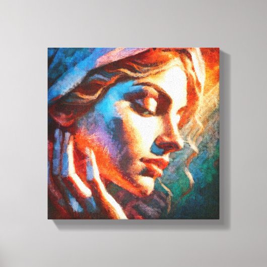 ruwe schoonheid canvas afdruk (Voorkant)