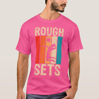 Ruwe sets voor een volleybalspeler Volleyball Club T-shirt