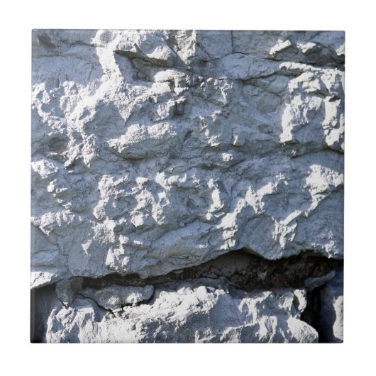 Ruwe steenstructuur, witte baksteen tegeltje (Voorkant)