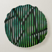 Ruwe strepen over een groen gekleurd abstract ontw