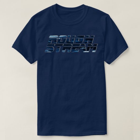RUWE STROOM T-SHIRT (Design voorkant)