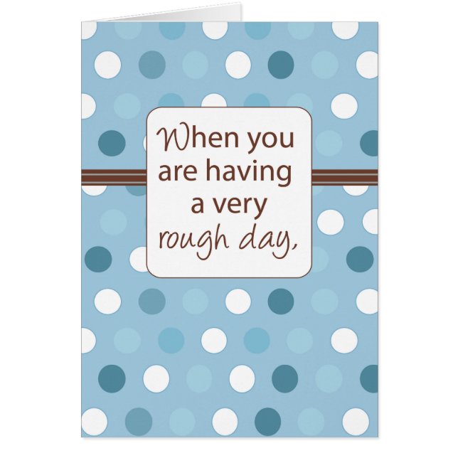 Ruwe support op de dag, chocolade (Voorkant)