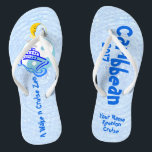 Ruwe Teenslippers Volwassen dunne riemen<br><div class="desc">Leg je twee favoriete dingen samen: teenslippers en cruisereizen, en maak je klaar om het strand te raken. Ideaal om je aan te passen aan je familie, een reis met vrienden, vrijgezellenfeest/vrijgezellenfeest of andere speciale gelegenheden. Ideaal om te laten zien hoeveel plezier je hebt en om een geweldige keepasje mee...</div>