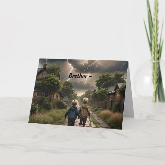 RUWE TIJDEN KAART (Voorkant)