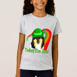 Ruwe Tri Collie Saint Patricks T-shirt