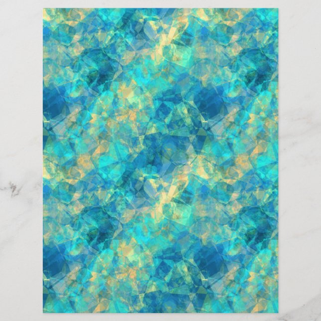 Ruwe turquisstructuur (Voorkant)