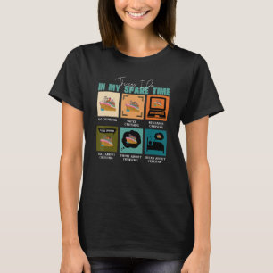 Ruwe vacties kool in mijn vrije tijd t-shirt