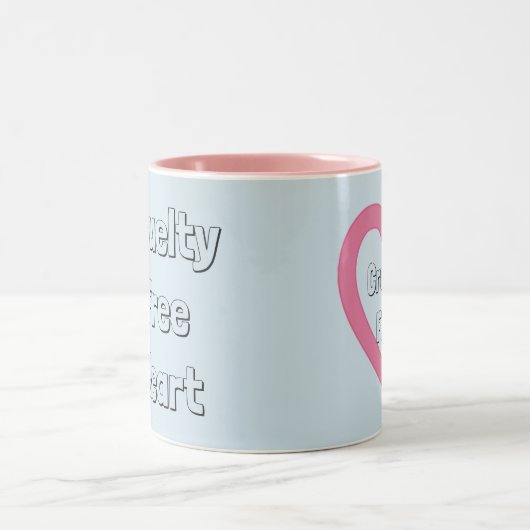 Ruwe veen/vegetarische blauwe Mok (Center)