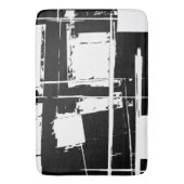 Ruwe verf abstract badmat (Voorkant Verticaal)