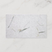 Ruwe visitekaartje van papiertextuur (Achterkant)