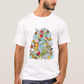 Ruwe vuilnis T-Shirt (Voorkant)