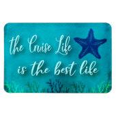 Ruwe Zee met handcabine — Deurteller Magneet (Horizontaal)