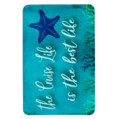 Ruwe Zee met handcabine — Deurteller Magneet (Verticaal)