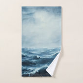 Ruwe Zeeen oceaangolven Bad Handdoek (Handdoek)