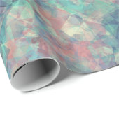 Ruwe zonneblauwe textuur cadeaupapier (Rol Hoek)