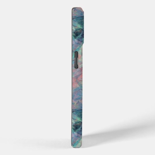 Ruwe zonneblauwe textuur Case-Mate iPhone case (Achterkant / Rechts)