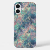 Ruwe zonneblauwe textuur Case-Mate iPhone case (Achterkant)