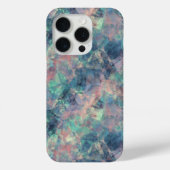 Ruwe zonneblauwe textuur Case-Mate iPhone case (Achterkant)