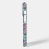 Ruwe zonneblauwe textuur Case-Mate iPhone case (Achterkant / Links)