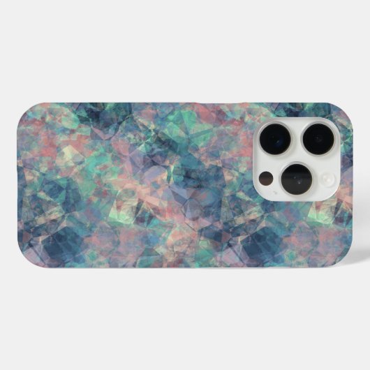 Ruwe zonneblauwe textuur Case-Mate iPhone case (Achterkant (horizontaal))