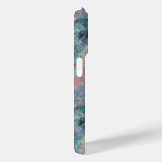 Ruwe zonneblauwe textuur Case-Mate iPhone case (Achterkant / Rechts)