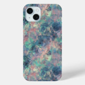 Ruwe zonneblauwe textuur Case-Mate iPhone case (Achterkant)