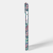 Ruwe zonneblauwe textuur Case-Mate iPhone case (Achterkant / Links)