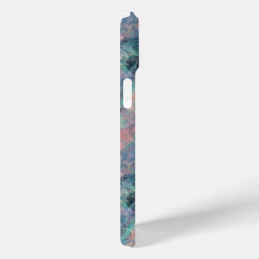 Ruwe zonneblauwe textuur Case-Mate iPhone case (Achterkant / Rechts)