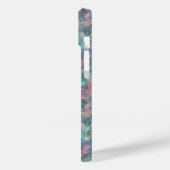 Ruwe zonneblauwe textuur Case-Mate iPhone case (Achterkant / Links)