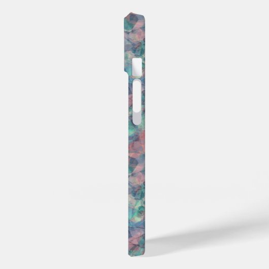 Ruwe zonneblauwe textuur Case-Mate iPhone case (Achterkant / Links)